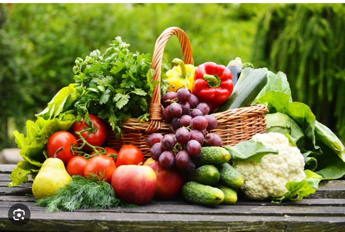 Fruits in a basket